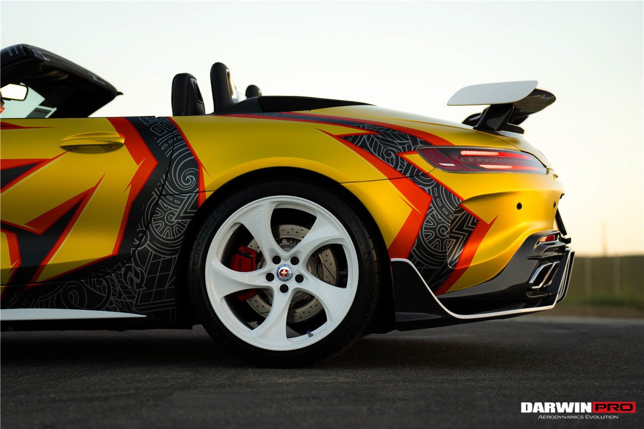 2017 - 2021 Mercedes Benz AMG GTC IMPII Part Carbon Fiber Rear Bumper With Exhasust tips